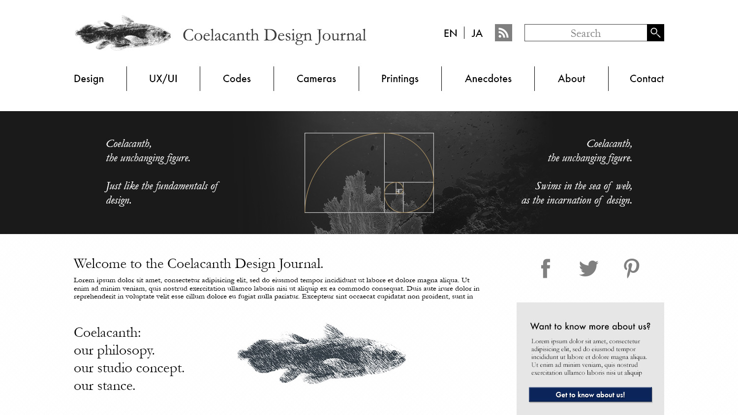 Discovery & Early Concept of the Coelacanth Studio Project