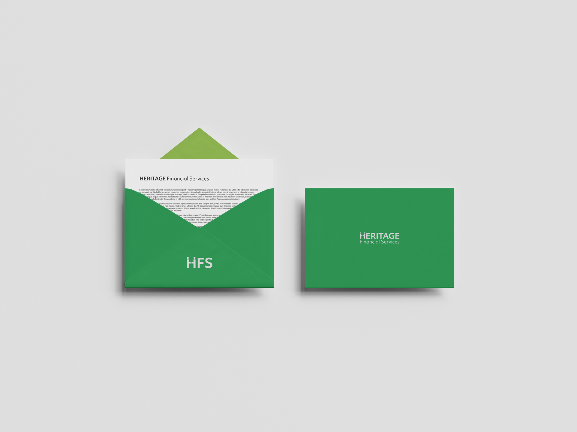 Heritage Financial Services – Envelope
