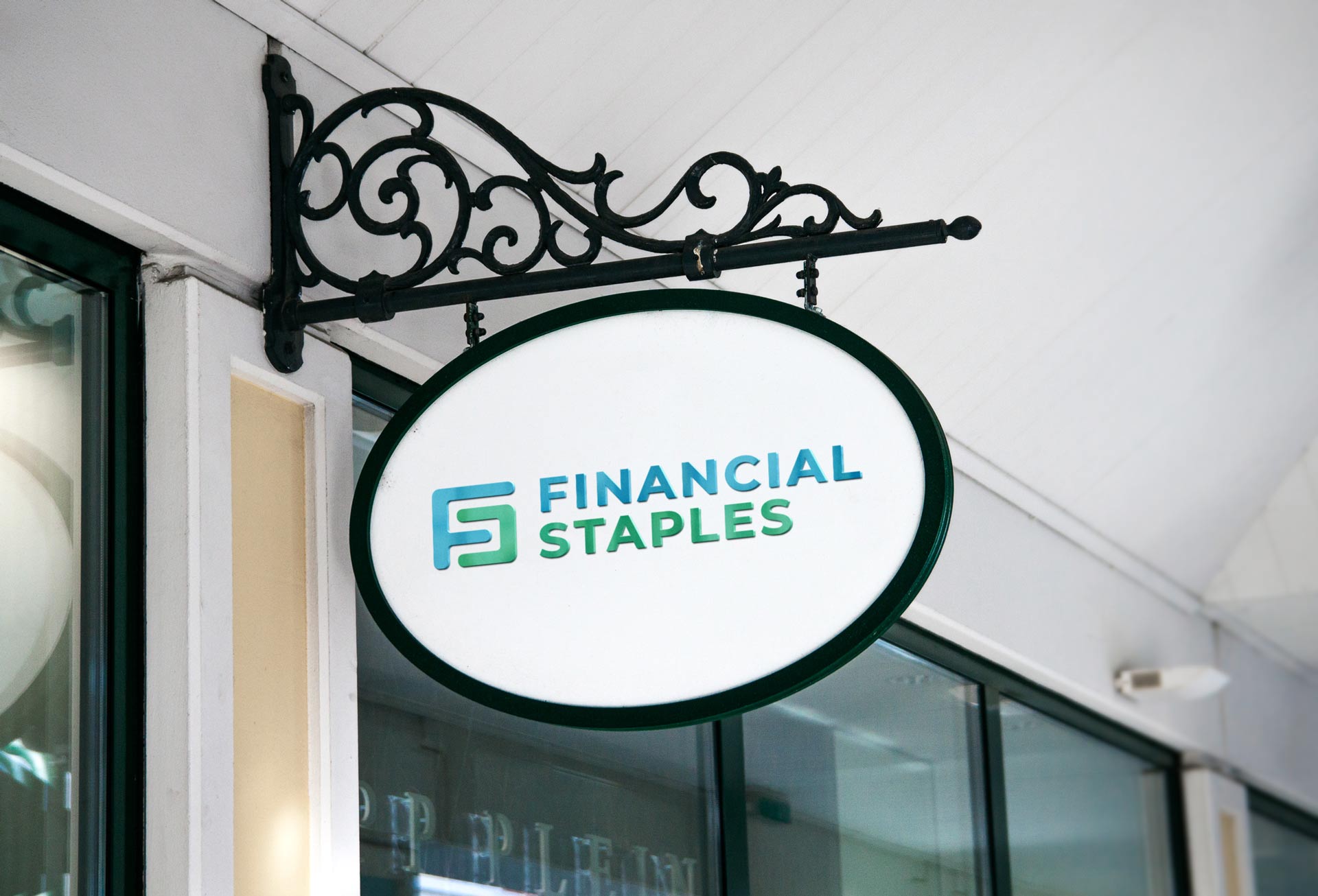 Financial Staples – Office Sign