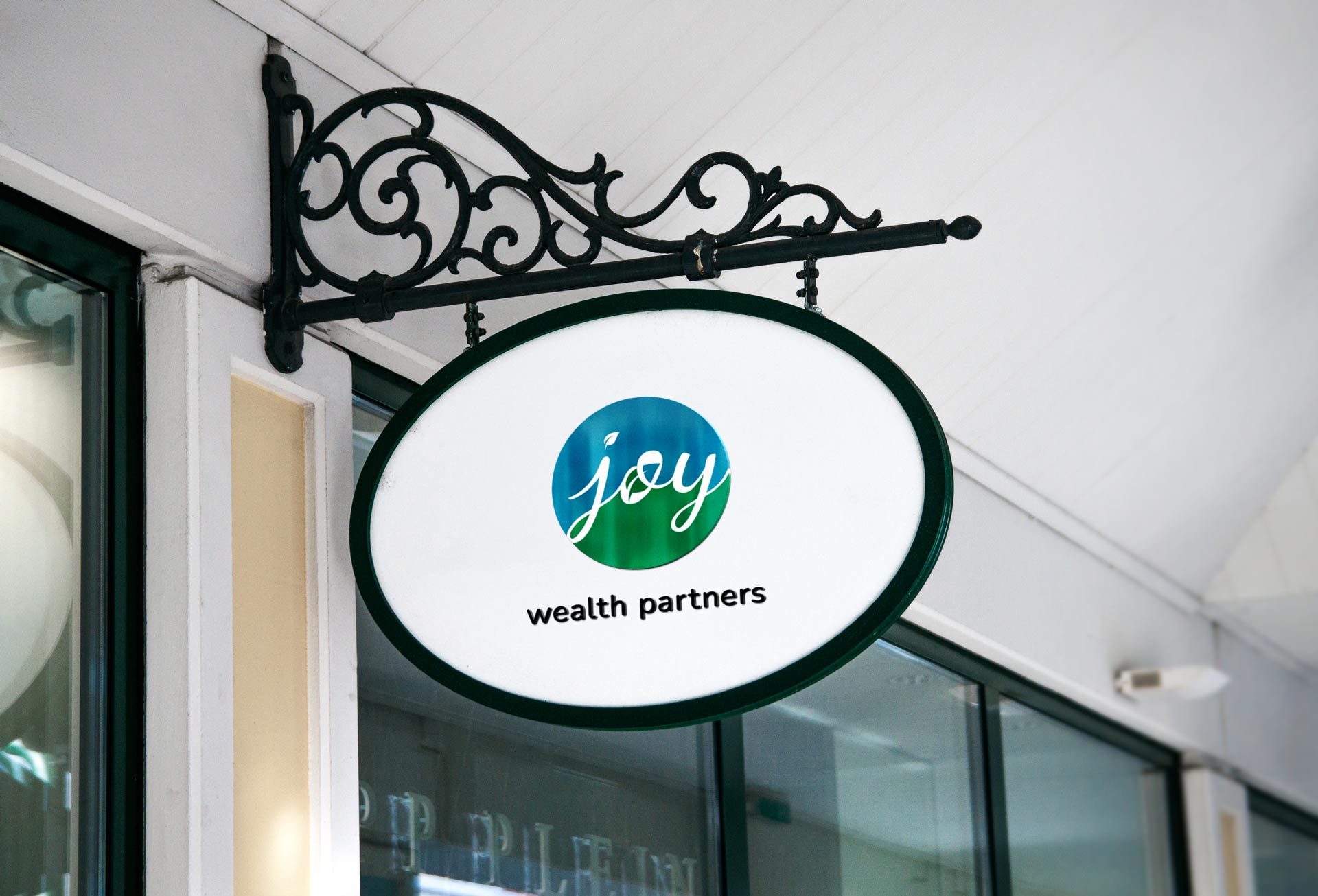 j.o.y. wealth partners – Office Sign