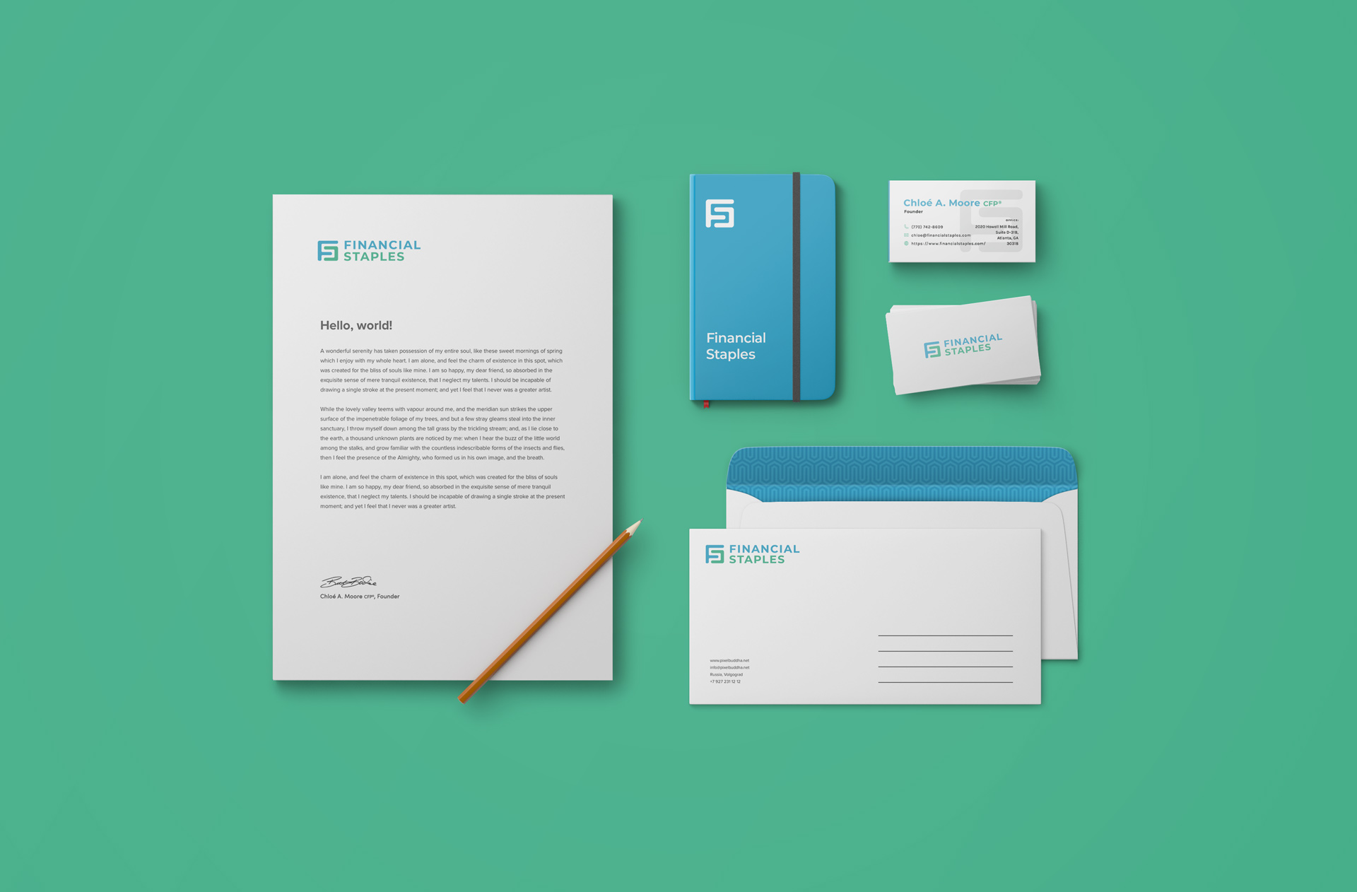 Financial Staples – Stationary Set