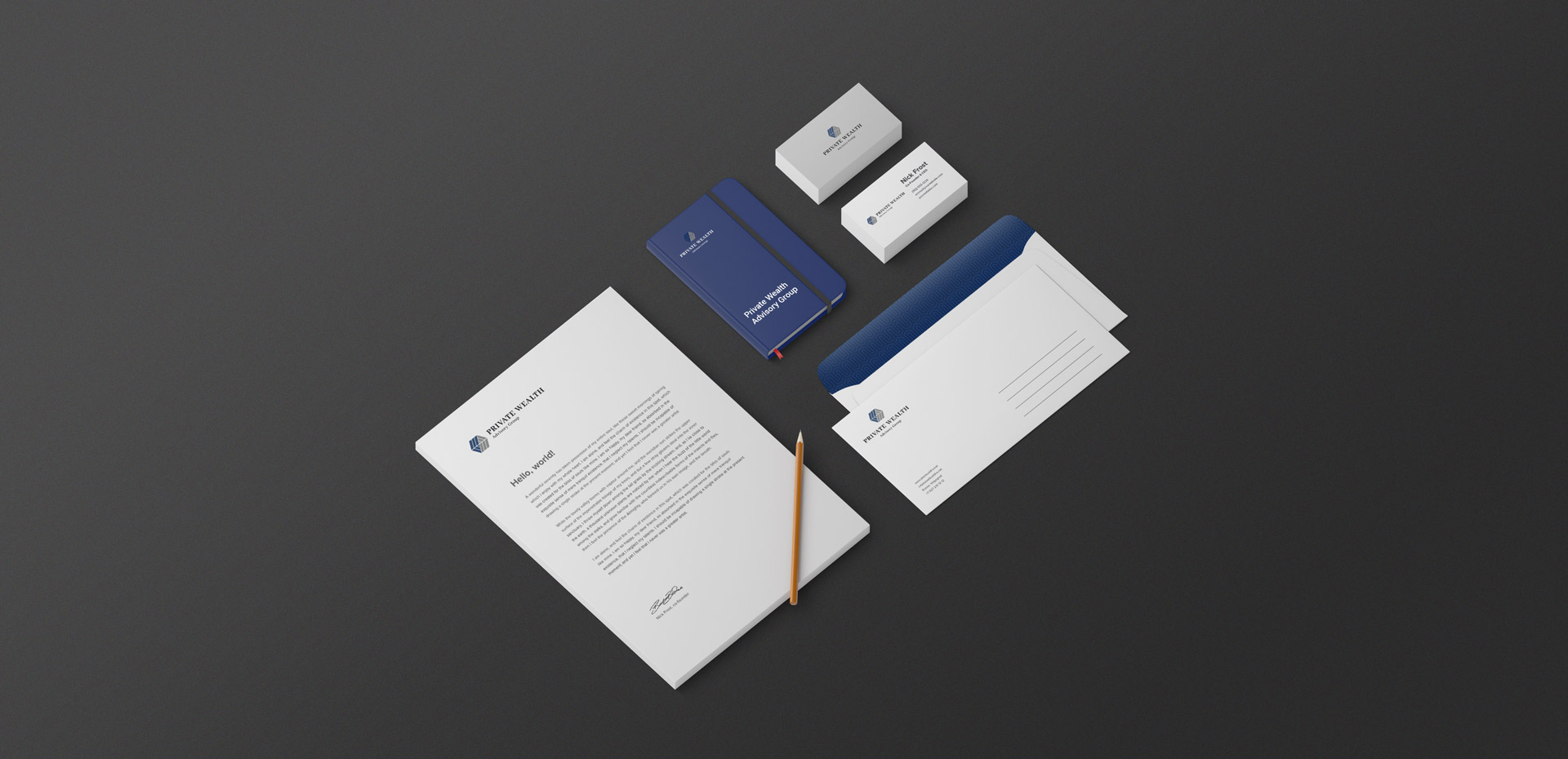 Private Wealth Advisory Group – Stationary Set